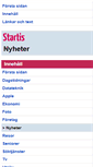 Mobile Screenshot of nyheter.startis.fi
